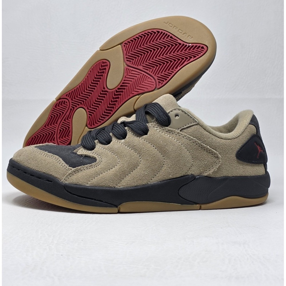 Nike Air Jordan Session Khaki Anthracite Gum IB3731-200 Mens Size 7.5 New